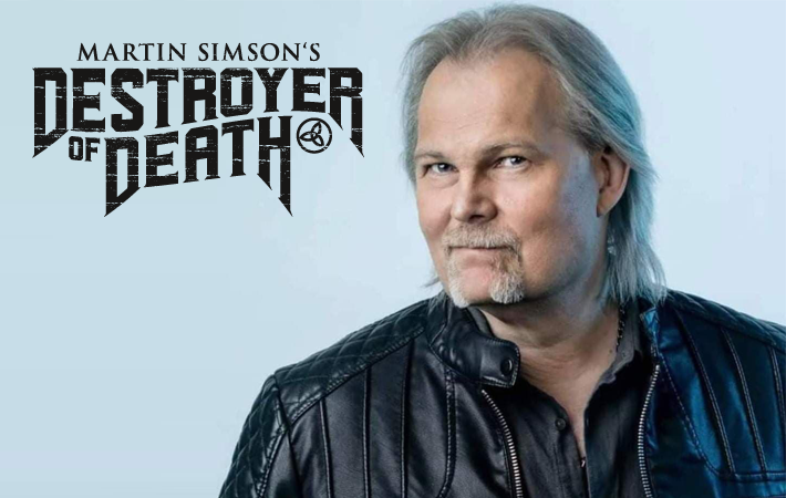 Press Release: JØRN LANDE to be featured on “Master of All”, the second single from Martin Simson’s DESTROYER OF DEATH