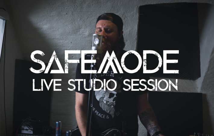 Press Release: Safemode releases singles from a live studio session. Two of the band’s most popular songs are released in waiting for the new album “A Golden Horizon”.