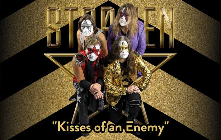 ”Kisses of an Enemy” – 2nd single and video from ”By the Grace of Rock ’n’ Roll” – the third album by Starmen – out today