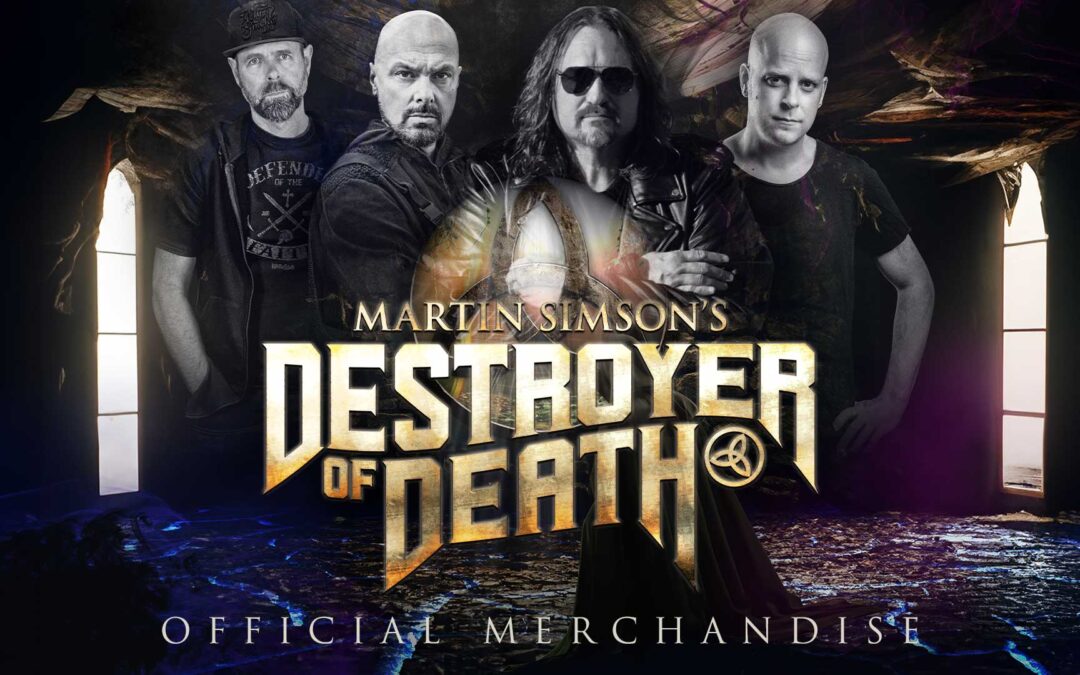 Press release: Martin Simson’s DESTROYER OF DEATH releases a new single featuring Roy Khan today